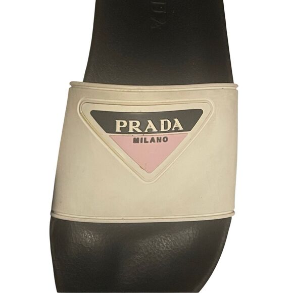 Prada Rubber Slip On Sandal - Picture 6 of 11
